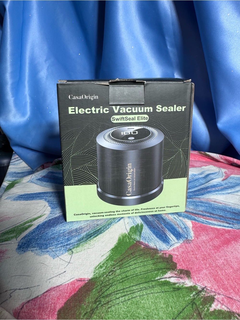 CasaOrigin SwiftSeal Elite Electric Mason Jar Vacuum Sea